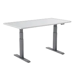 Motorisé Blanc/Gris 120x75cm - 150-2412K2