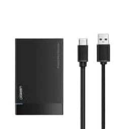 UGREEN USB-C 3.1 vers USB-A pour HDD - 2.5"SATA - 10To - 0.50m - Noir