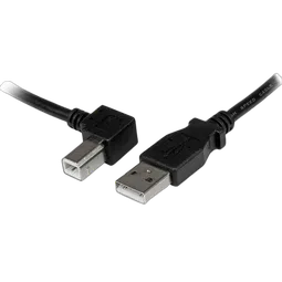 StarTech 2m USB 2.0 A to Left Angle B Cable M/M