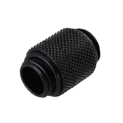 CONSTRUCTEUR Raccord Mâle/Mâle droit noir - 14mm