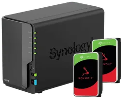Synology DS225+ - 2 Baies avec 2 disques de 2To IronWolf