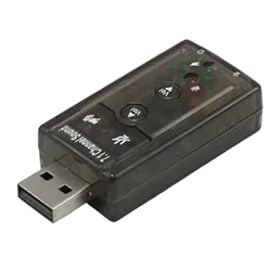 MCL Samar Mini  USB surround 7.1 entree/sortie jack