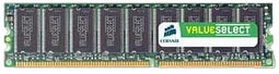Corsair Value Select 1Go (1x1Go) DDR 400MHz — vue 1