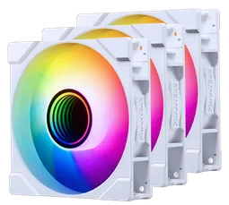 Phanteks M25 Gen2 PWM Blanc Reverse Blade (3x120mm) D-RGB-Seconde Vie