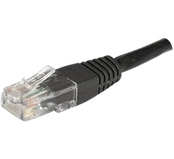 Câble RJ45 Cat6 U/UTP - 5m - Noir