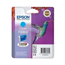 Epson Cartouche Claria T0802 Cyan-Seconde Vie