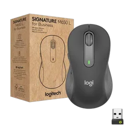 Logitech M650 Signature L - Graphite/Sans Fil