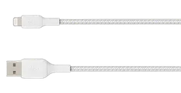 Belkin Lightning>USB-A Cable Braid 0.15M White