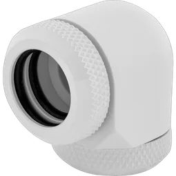 Corsair Fittings 90° Hydro X XF Hardline - 14mm Blanc (x2)