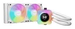 be quiet! Light Loop IO LCD - 240mm - Blanc