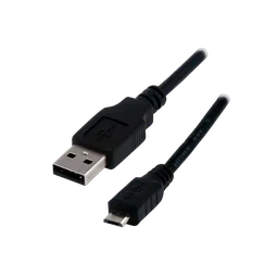 MCL Samar Câble USB-A 2.0 OTG vers micro USB B mâle/mâle - 1m