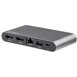 StarTech USB C Multiport Adapter Dual DP-PD