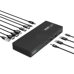 Port Dock office 10 ports -  3x4K USB-C et USB-A