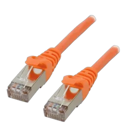 MCL Samar Câble RJ45 CAT 6 F/UTP - 1m - Orange