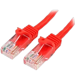 StarTech 0.5m Red Snagless Cat5e Patch Cable
