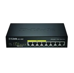 D-Link 8 Ports Gigabit/4 Ports PoE+ - DGS-1008P