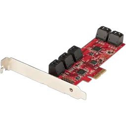 StarTech SATA PCIe Card/Controller Card 10 Ports