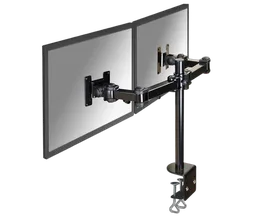NewStar Desk Mount Dual 10-27" Clamp BLACK