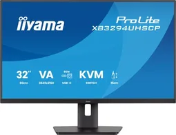 Iiyama Prolite XB3294UHSCP-B1 - 31,5" 4K 60Hz VA 2ms Pivot Adaptive Sync FreeSync