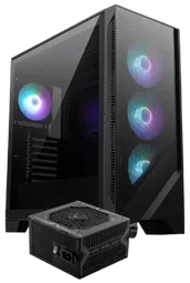 MSI MAG FORGE 320R AIRFLOW Noir + MAG A650BN Noir