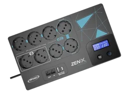 Infosec Zen-X Master 600 FR/SCHUKO - 600VA 8 prises