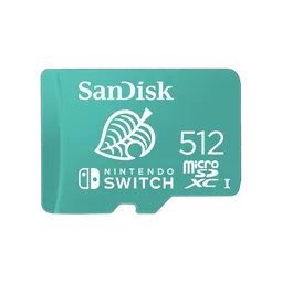 Sandisk MicroSDXC UHS-I card NintendoSwitch 512G