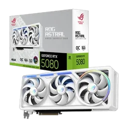 Asus ROG Astral GeForce RTX 5080 16GB OC Edition WHITE