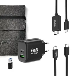 Port Kit chargeur GaN 65W 4 en 1