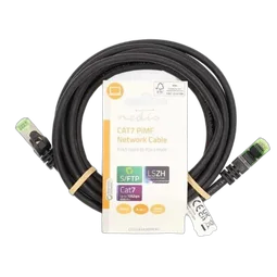 Nedis Câble RJ45 Cat7 S/FTP - 3m - Noir