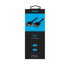 MCL Samar Câble VGA male/femelle - 2m - Noir