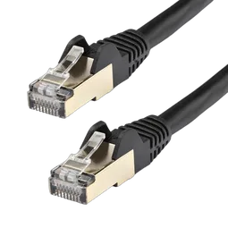 StarTech Cable - Black CAT6a Ethernet Cable 7m