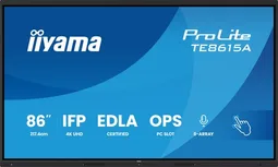 Iiyama Prolite TE8615A-B1AG - 85.6" 4K Tact IPS 8ms Android14 iiShare