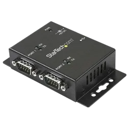 StarTech 2 Port USB 2.0 to Serial Adapter Hub