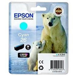 Epson Cartouche d'encre Cyan 26