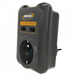 Infosec S1 USB NEO - 1 prise + USB