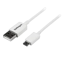 StarTech 1m White Micro USB Cable - A to Micro B