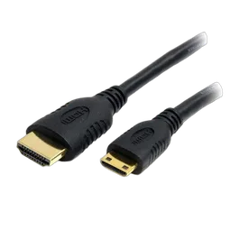 Câble HDM/Mini HDMI mâle/mâle - 2m - Gris