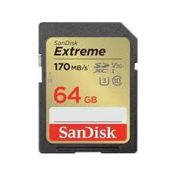 Sandisk EXTREME 64B SDXC MEMORY CARD