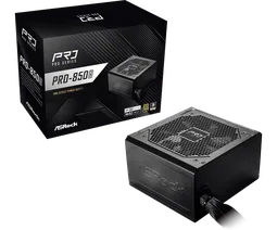 ASRock ATX 850W - 80+ Gold - PRO-850G Noir