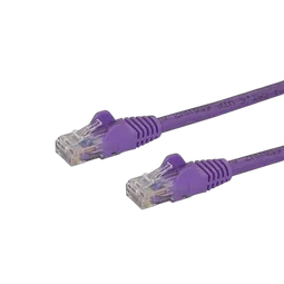StarTech 0.5m Purple Snagless Cat6 Patch Cable
