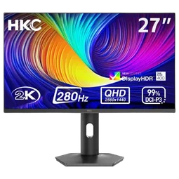 HKC GS27QTS - 27" OLED QHD 280Hz 0.03ms Pivot Compatible G-Sync FreeSync