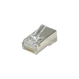 Connecteurs RJ45 Blindés Cat.6 + insert (par 10)