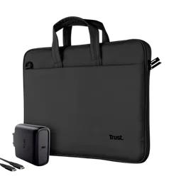 Trust Sacoche Bologna 16" + Chargeur 65W - Noir