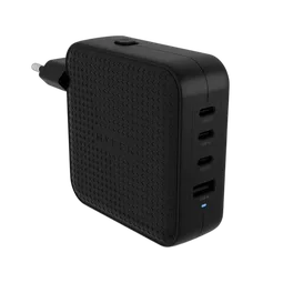 Targus Chargeur de voyage GaN 100W 3xUSB-C + USB-A - 4 ports - Noir