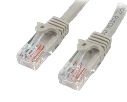 StarTech 5m Grey Snagless UTP Cat5e Patch Cable