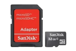 Sandisk 32GB microSDHC Class 4 Mem Card SD Adapt