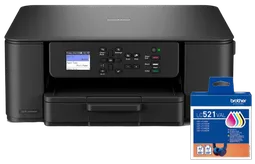 Brother DCP-J1310DW 3 en 1 + Cartouche d'encre LC521 4 couleurs