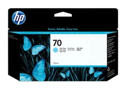 HP No 70 Ink Cart/130 ml Light Cyan w vi