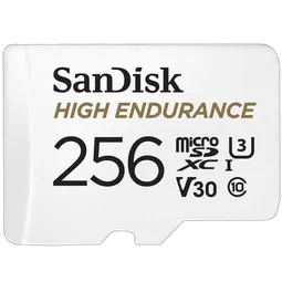 SanDisk microSDHC 256GB HE w/Adapter