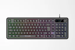 The G-LAB Keyz Caesium EX - Membrane - Filaire - RGB - Noir
